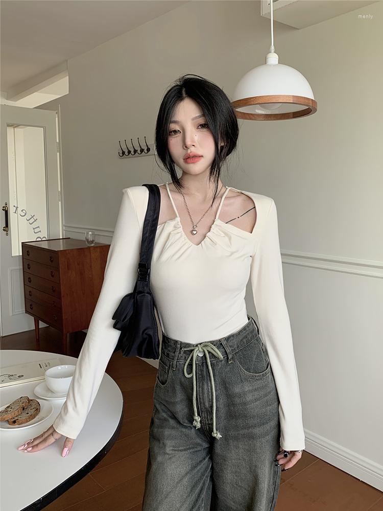 Women's T Shirts Vintage Ins Irregular Neck Long Sleeve T-shirt Women's T-shirts Tops Japanese Ladies Ulzzang Female Harajuku Clothes, Black
Women's T Shirts Vintage Ins Irregular Neck Long Sleeve T-shirt Women's T-shirts Tops Japanese Ladies Ulzzang Female Harajuku Clothes, Black