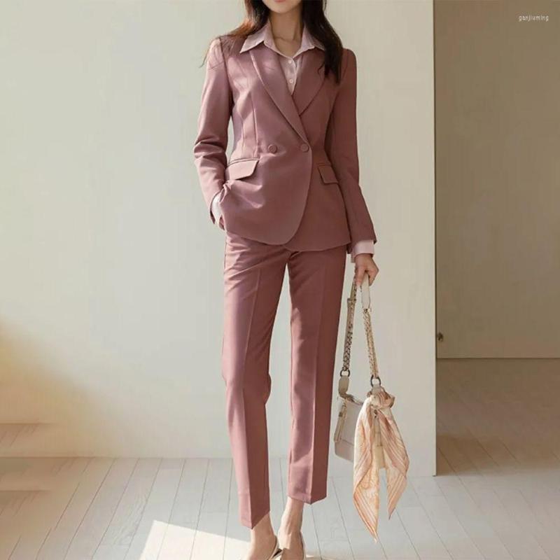 Women's Two Piece Pants Women Casual Vintage Formal Pantsuit Breasted Blazer Jackets Solid Elegant Shawl Collar 2 Female Business Trousers, Ws66-7
Women's Two Piece Pants Women Casual Vintage Formal Pantsuit Breasted Blazer Jackets Solid Elegant Shawl Collar 2 Female Business Trousers, Ws66-7