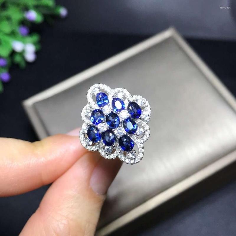Cluster Rings 925 Sterling Silver Natural And Rea1Sapphire Gemstone Wedding Engagement For Women Fine Jewelry Gift Wholesale
Cluster Rings 925 Sterling Silver Natural And Rea1Sapphire Gemstone Wedding Engagement For Women Fine Jewelry Gift Wholesale