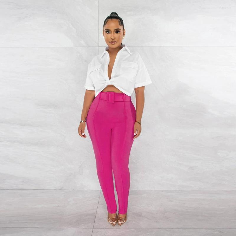 Women's Two Piece Pants Fashion Women's 2023 Pant Suit With Belt Color Contrast Two-piece Set Summer Female Casual Tracksuit Sets, Green
Women's Two Piece Pants Fashion Women's 2023 Pant Suit With Belt Color Contrast Two-piece Set Summer Female Casual Tracksuit Sets, Green