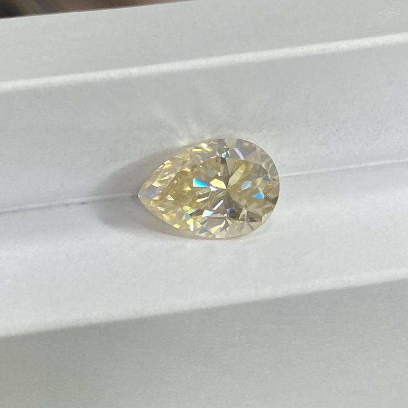 Loose Diamonds Meisidian 10x14mm Pear Cut 5 Carat VVS1 Gemstone Yellow Moissanite Diamond Stone
Loose Diamonds Meisidian 10x14mm Pear Cut 5 Carat VVS1 Gemstone Yellow Moissanite Diamond Stone