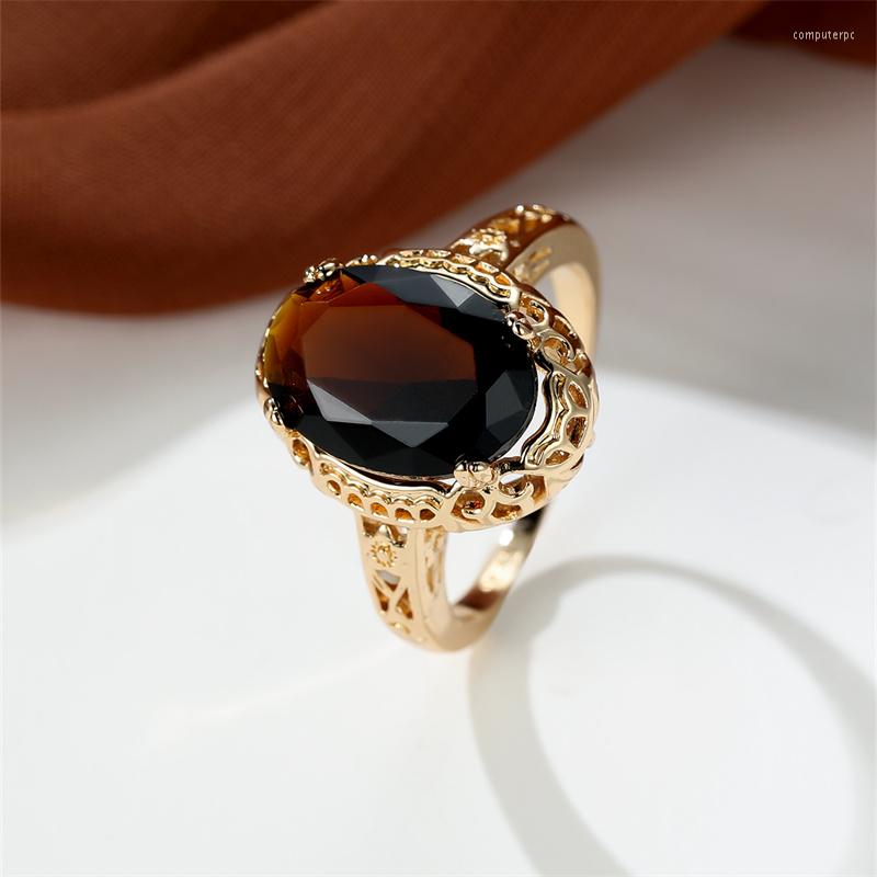 Wedding Rings Retro Oval Cut Big White Brown Stone For Women Men Gold Color Luxury Female Male Couple Ring Bands Party Jewelry
Wedding Rings Retro Oval Cut Big White Brown Stone For Women Men Gold Color Luxury Female Male Couple Ring Bands Party Jewelry