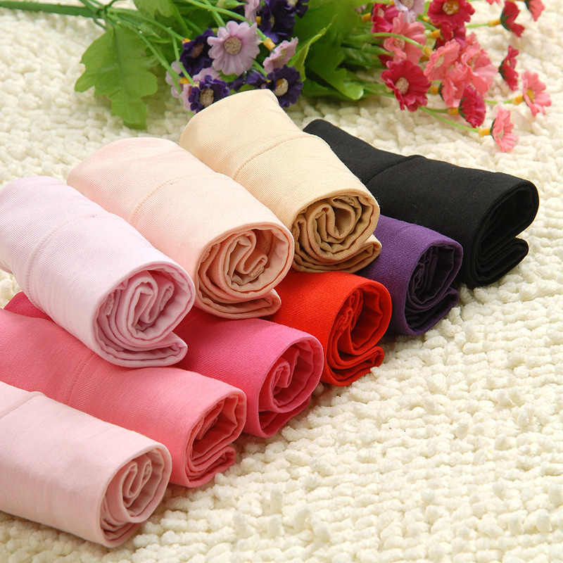 Women's Panties New 5PCS/lot Breathable Bamboo Fiber Antibiotic Seamless Women Bamboo Underwear High Waist Plus Size L-XXXL Free Shipping 230420