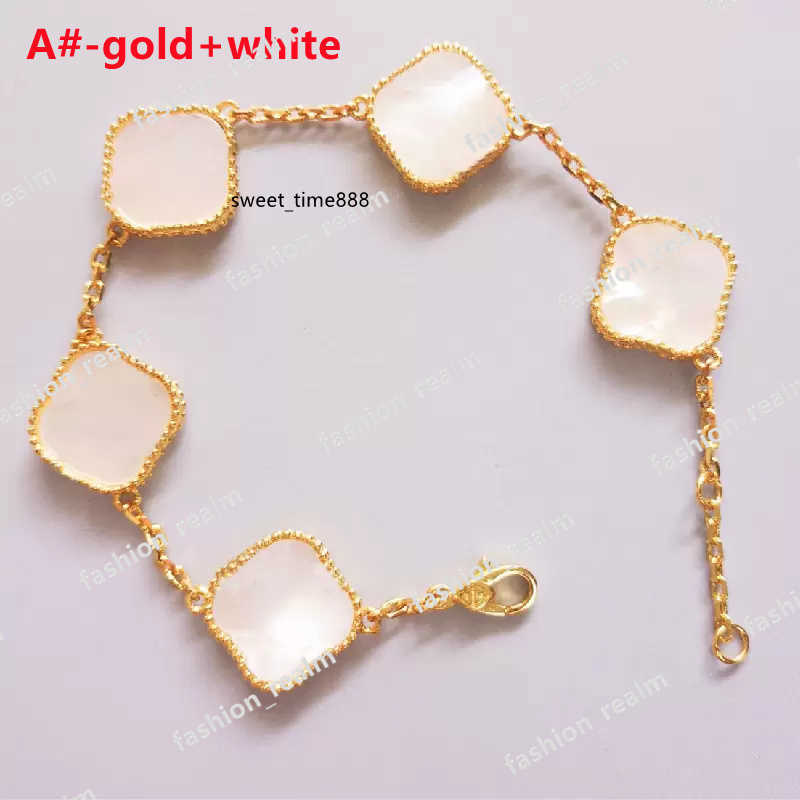 Love Bracelet Four Leaf Clover Bracelets Classic Elegant Five Flowers gold rose Charm bracelet Stainless Steel Link Chain Wedding designer jewelry for Women gift
Love Bracelet Four Leaf Clover Bracelets Classic Elegant Five Flowers gold rose Charm bracelet Stainless Steel Link Chain Wedding designer jewelry for Women gift