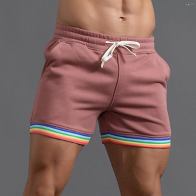 Men's Shorts Men Causal Rainbow Striped Running Sports Gym Pocket Boxer Workout Jogging Fitness Trunks Pants Homewear Slim Fit, Red-a
Men's Shorts Men Causal Rainbow Striped Running Sports Gym Pocket Boxer Workout Jogging Fitness Trunks Pants Homewear Slim Fit, Red-a