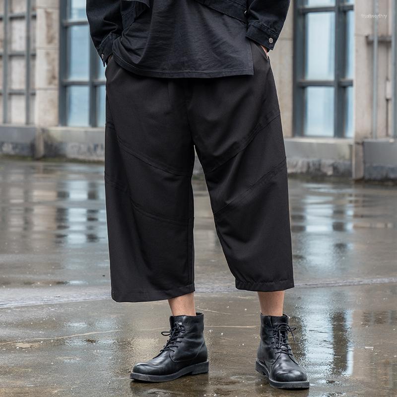 Men's Pants Men's Classic Dark Pair Of Loose Straight Casual Cropped For Both Men And Women, Black
Men's Pants Men's Classic Dark Pair Of Loose Straight Casual Cropped For Both Men And Women, Black