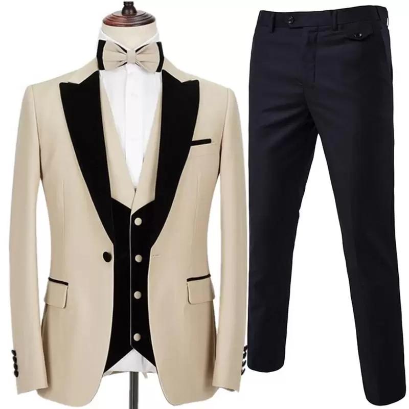 Men's Suits & Blazers 3 Pcs Fashion Men Casual Boutique Business Two Color Stitches Pack Blazer Jacket Pants VestMen's, Green
Men's Suits & Blazers 3 Pcs Fashion Men Casual Boutique Business Two Color Stitches Pack Blazer Jacket Pants VestMen's, Green