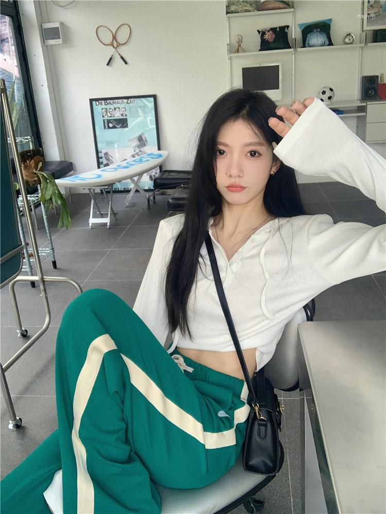 Women's Two Piece Pants Sets Womens Outifits Hooded T-Shirt Top Stripe Wide Leg Long Womans Clothes For 2023 Autumn/Winter Pullovers Set, White top
Women's Two Piece Pants Sets Womens Outifits Hooded T-Shirt Top Stripe Wide Leg Long Womans Clothes For 2023 Autumn/Winter Pullovers Set, White top