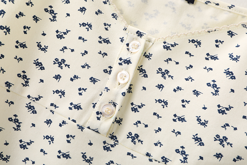 Camisoles Tanks PUWD Slim Girls Sweet Floral Print Camis Summer Fashion Ladies Vintage Cute Tops Chic Women Party Stylish Top 230420