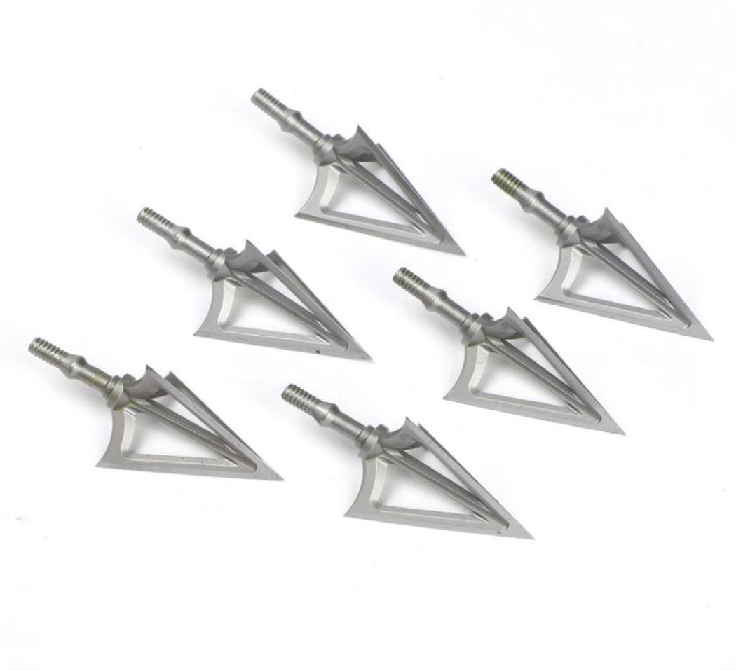 6pcs Archery Arrow Broadhead Hunting Stainless Steel Arrowhead 3 Fix Blade Arrow heads Screw Point Tips Arrows Accessory6276891
6pcs Archery Arrow Broadhead Hunting Stainless Steel Arrowhead 3 Fix Blade Arrow heads Screw Point Tips Arrows Accessory6276891