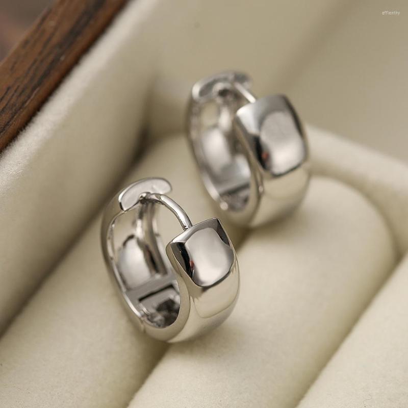 Hoop Earrings Mafisar Classic Silvery Smooth Metal For Woman Fashion Korean Jewelry Temperament Girl's Daily Wear
Hoop Earrings Mafisar Classic Silvery Smooth Metal For Woman Fashion Korean Jewelry Temperament Girl's Daily Wear