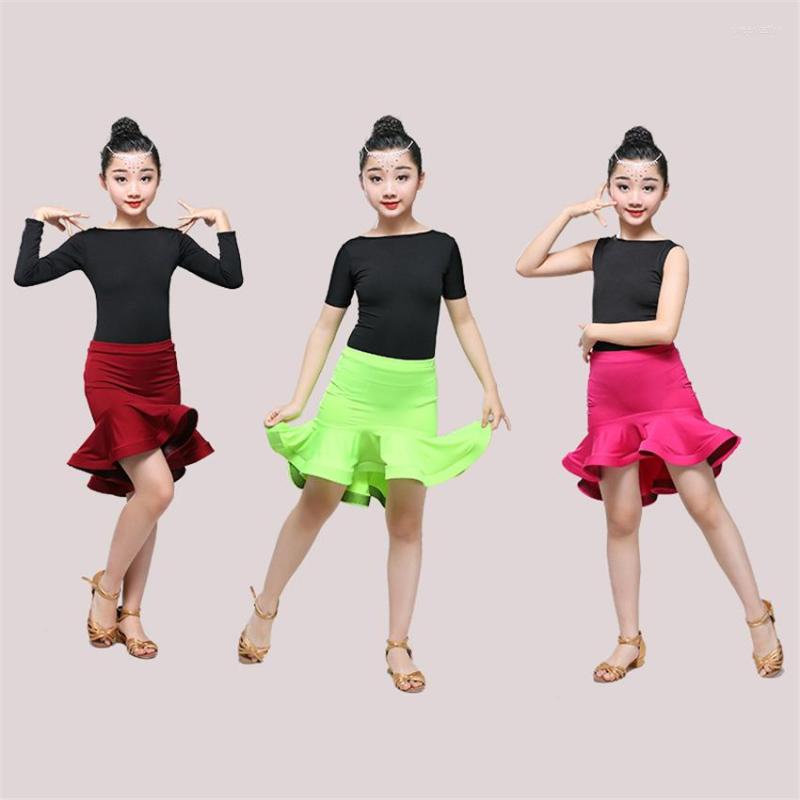 Stage Wear Girl Latin Dance Dress 3 Color Dresses Ruffle Skirt Short Sleeve Salsa Tango Children Competition Ballroom 2023, Color 9
Stage Wear Girl Latin Dance Dress 3 Color Dresses Ruffle Skirt Short Sleeve Salsa Tango Children Competition Ballroom 2023, Color 9