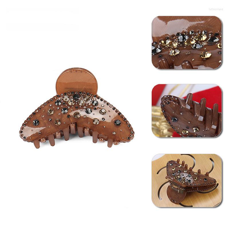 Hair Clips Style Hairpins Luxury Big Rhinestone Women Ornaments High Quality Prom Clamp Acrylic
Hair Clips Style Hairpins Luxury Big Rhinestone Women Ornaments High Quality Prom Clamp Acrylic