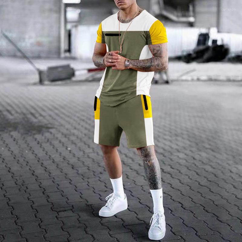 Men' T Shirts Summer Men' Fashion Round Neck T-shirt Set With Color Matching 3D Print Shorts Unisex Street Casual Sports, Black
Men' T Shirts Summer Men' Fashion Round Neck T-shirt Set With Color Matching 3D Print Shorts Unisex Street Casual Sports, Black