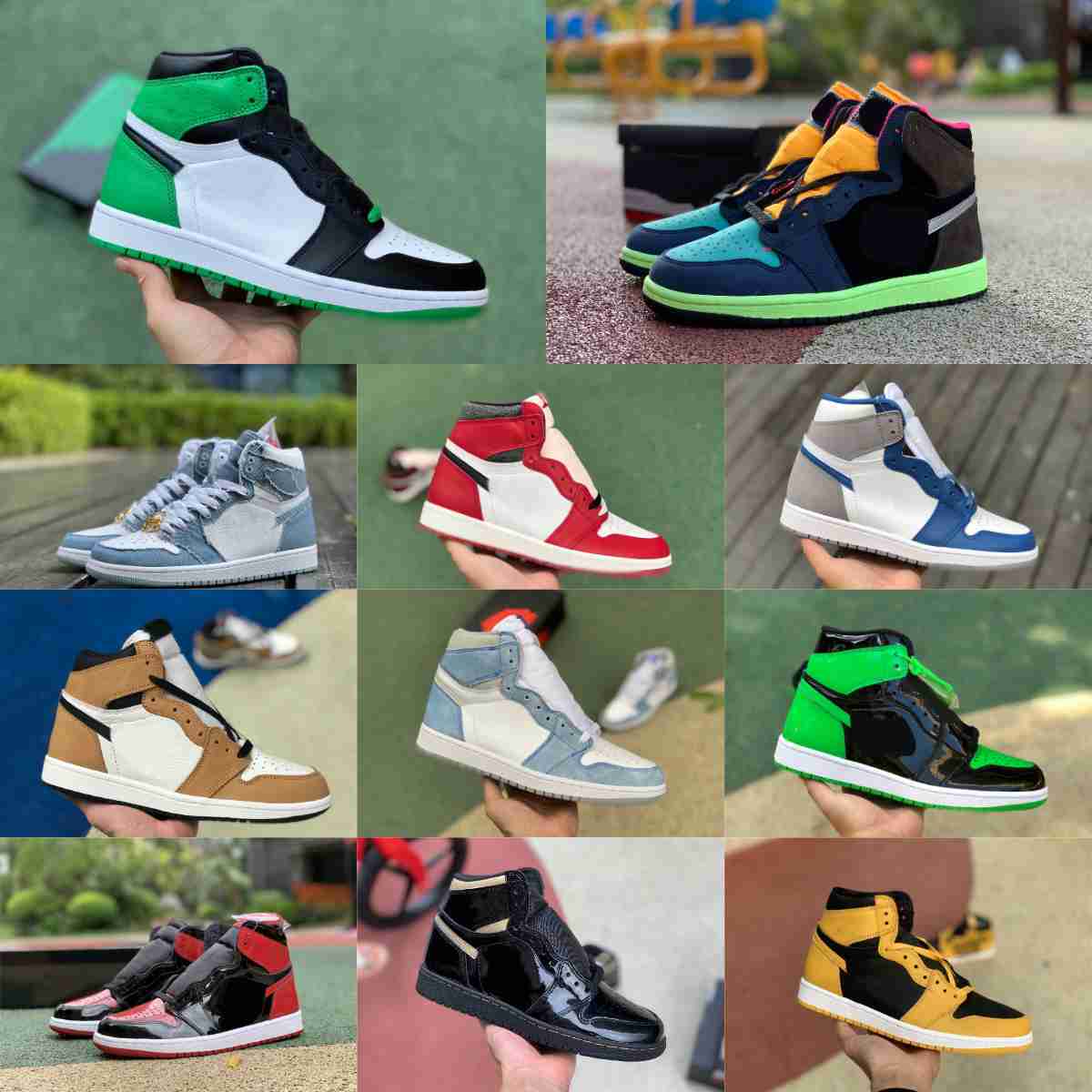 Chicago Lost Found Jumpman 1 1s Basketball Shoes Bred Patent Hyper Royal Bio Hack Dark Marina True Blue Pine Green Stage Haze Denim Designer Sports Sneakers S5, Please contact us
Chicago Lost Found Jumpman 1 1s Basketball Shoes Bred Patent Hyper Royal Bio Hack Dark Marina True Blue Pine Green Stage Haze Denim Designer Sports Sneakers S5, Please contact us