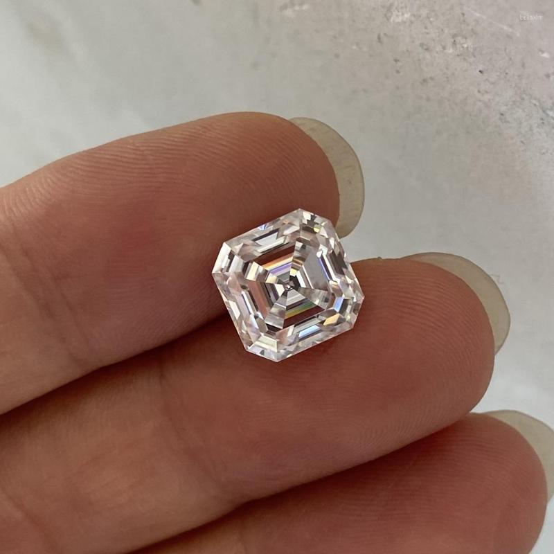 Loose Diamonds Meisidian 11x11mm Asscher Cut Shape GH VVS1 Moissanite 6 Carat Diamond Stone
Loose Diamonds Meisidian 11x11mm Asscher Cut Shape GH VVS1 Moissanite 6 Carat Diamond Stone