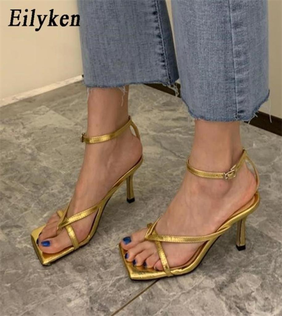 Eilyken 2020 Ankle Strap Women Sandals Fashion Brand Thin High Heel Gladiator Sandal Shoes Narrow Band Party Dress Pump Shoes 09251001970, Black
Eilyken 2020 Ankle Strap Women Sandals Fashion Brand Thin High Heel Gladiator Sandal Shoes Narrow Band Party Dress Pump Shoes 09251001970, Black