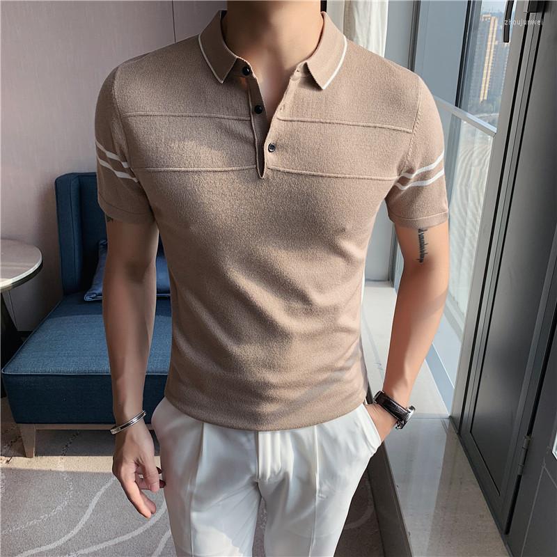 Men's Polos Knitted Men Polo Shirt 2023 Summer Pure Cotton Casual Slim Stretch High-quality Fashion Clothing Short-sleeved, Black
Men's Polos Knitted Men Polo Shirt 2023 Summer Pure Cotton Casual Slim Stretch High-quality Fashion Clothing Short-sleeved, Black