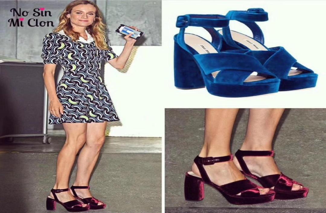 Wine Red Royal Blue Velvet Platform Sandals Criss Cross Buckle High heels Ladies Gladiators Summer Party Shoes4355536
Wine Red Royal Blue Velvet Platform Sandals Criss Cross Buckle High heels Ladies Gladiators Summer Party Shoes4355536