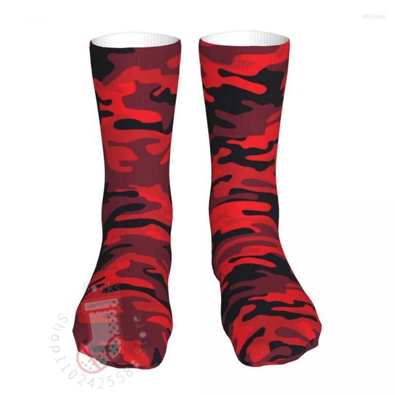 Men's Socks Fashion Men's Women's Casual Military Red Camouflage Camo Texture Skateboard All Year Long, Black
Men's Socks Fashion Men's Women's Casual Military Red Camouflage Camo Texture Skateboard All Year Long, Black
