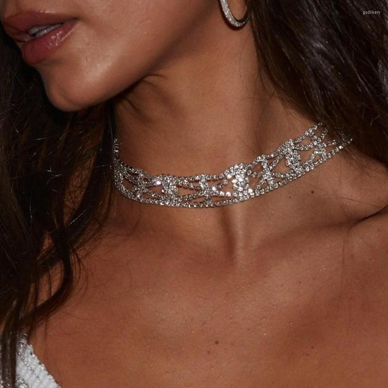 Choker Stonefans Hollow Flower Rhinestone Necklace Statement Jewelry Fashion Accessories Party Crystal Collar For Women
Choker Stonefans Hollow Flower Rhinestone Necklace Statement Jewelry Fashion Accessories Party Crystal Collar For Women