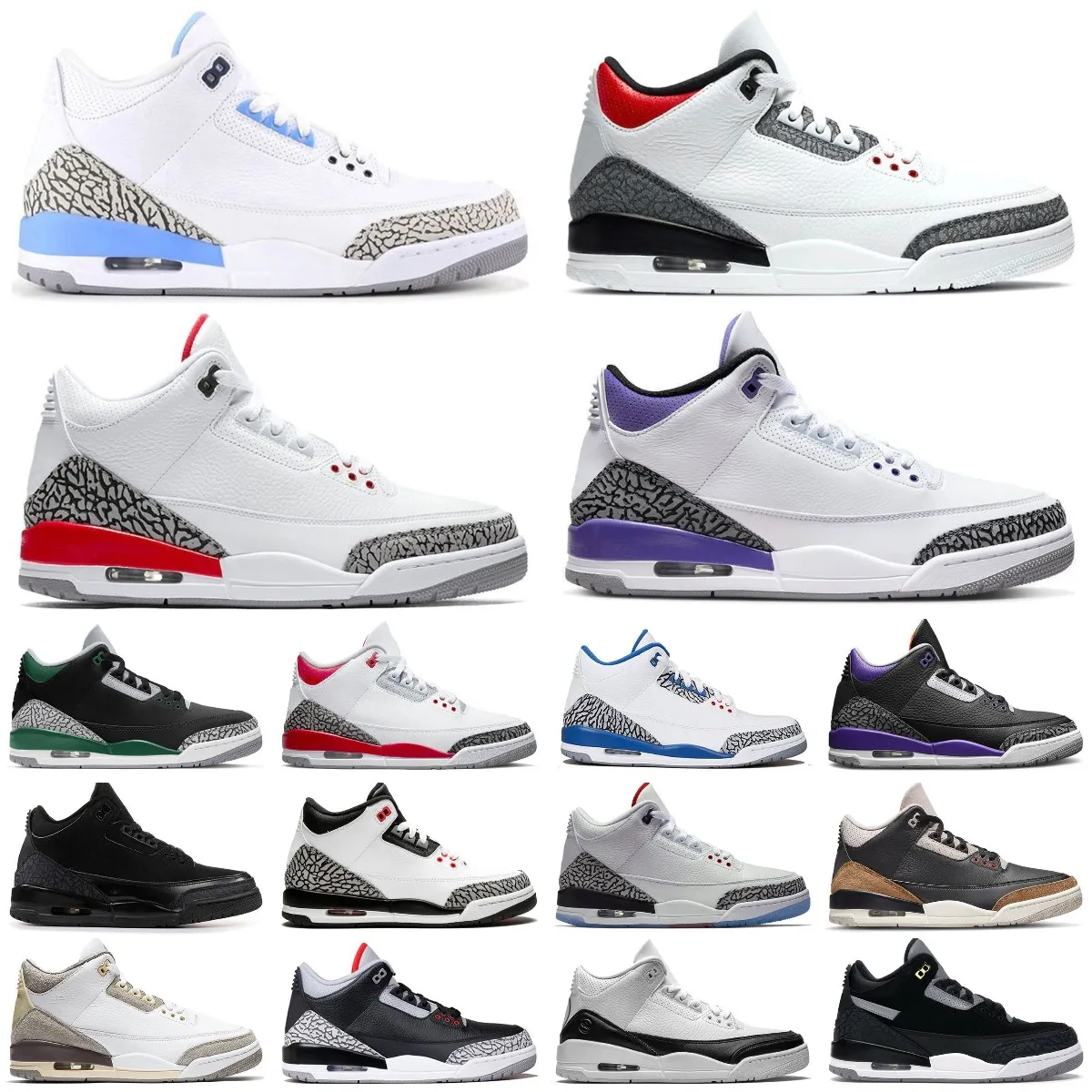 2023 Mens Basketball Shoes Jumpman 3s Pine Green Racer Blue Cool Grey Georgetown Medium Royal Cement Free Throw Line Red 3 Men Trainers Outdoor Sports Sneakers, 013
2023 Mens Basketball Shoes Jumpman 3s Pine Green Racer Blue Cool Grey Georgetown Medium Royal Cement Free Throw Line Red 3 Men Trainers Outdoor Sports Sneakers, 013