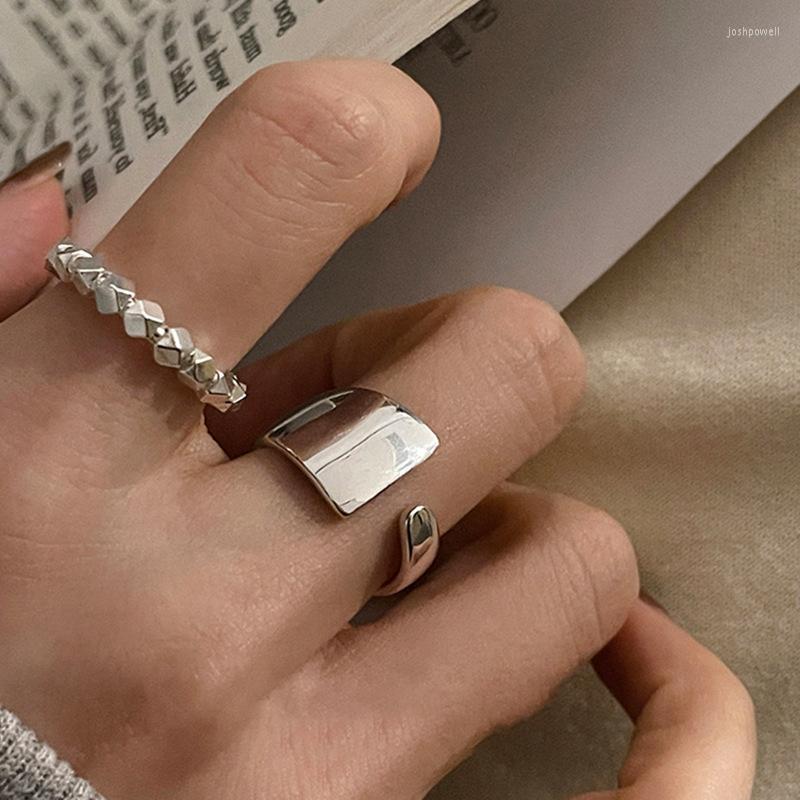 Wedding Rings Minimalist Silver Color For Women Fashion Creative Wide Smooth Irregular Geometric Birthday Party Jewelry Gifts
Wedding Rings Minimalist Silver Color For Women Fashion Creative Wide Smooth Irregular Geometric Birthday Party Jewelry Gifts