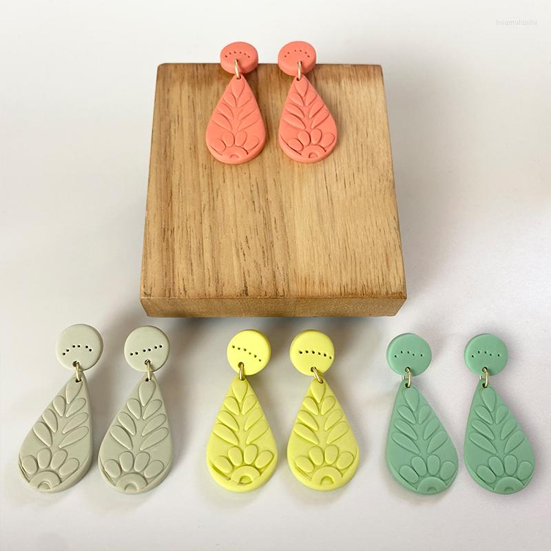 Dangle Earrings Fashion Polymer Clay Women Multicolor Emboss Textured Geometric Drop Statement Jewelry For Holiday Gift Party
Dangle Earrings Fashion Polymer Clay Women Multicolor Emboss Textured Geometric Drop Statement Jewelry For Holiday Gift Party
