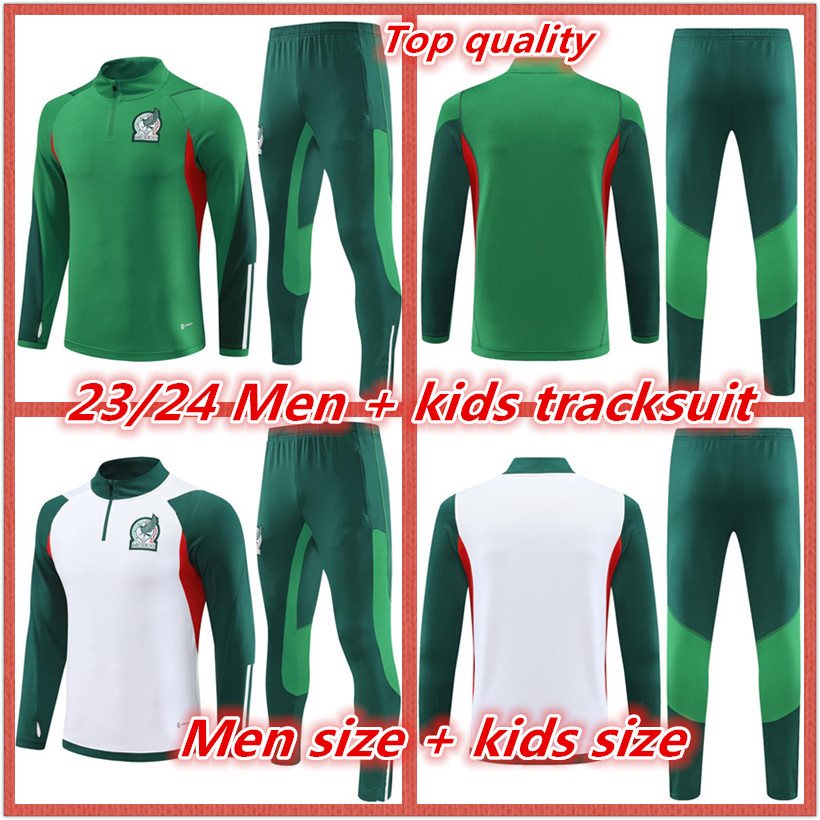 2023 2024 Mexico adult Tracksuit jacket Soccer Tracksuits uniform green National Copa America 23 24 CHICHARITO LOZANO GUARDADO VELA RAUL Football Shirts men kit
2023 2024 Mexico adult Tracksuit jacket Soccer Tracksuits uniform green National Copa America 23 24 CHICHARITO LOZANO GUARDADO VELA RAUL Football Shirts men kit