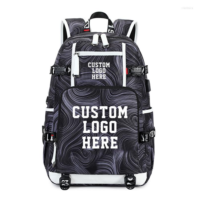 Backpack Customized For Men Female Outdoor USB Charge Student Schoolbag Waterproof Computer Bag, Black
Backpack Customized For Men Female Outdoor USB Charge Student Schoolbag Waterproof Computer Bag, Black