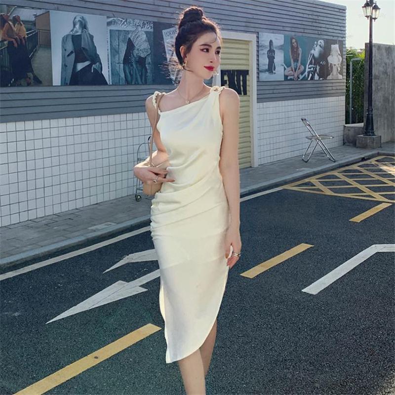 Casual Dresses French Style Elegant Spaghetti Strap Dress Summer Sundress Women Sexy Party Club Ladies Bodycon, Beige white
Casual Dresses French Style Elegant Spaghetti Strap Dress Summer Sundress Women Sexy Party Club Ladies Bodycon, Beige white