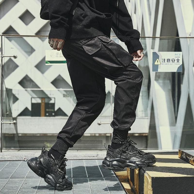 Men's Pants AOGZ Streetwear Pockets Cargo Tactical Functional Man Casual Joggers Hip Hop Loose Techwear Trousers Men Black
Men's Pants AOGZ Streetwear Pockets Cargo Tactical Functional Man Casual Joggers Hip Hop Loose Techwear Trousers Men Black