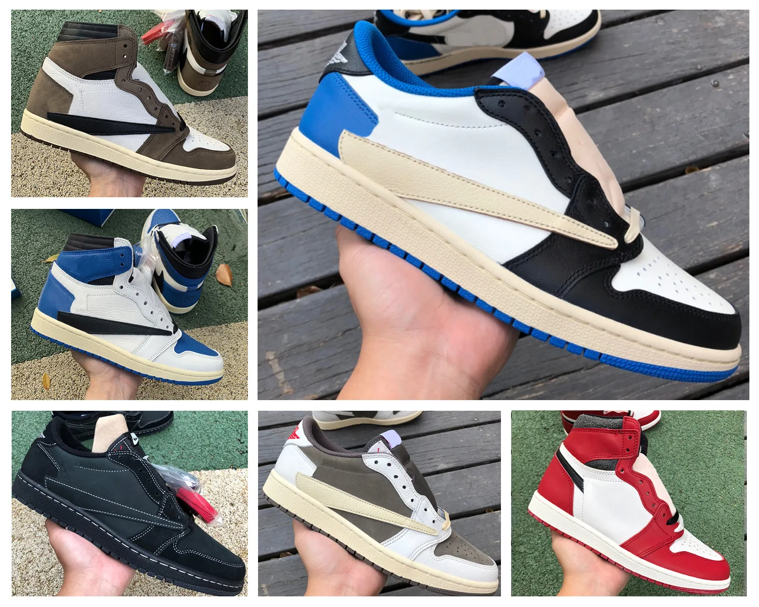 2023 Basketball Shoes Jumpman 1 Travis Scotts x Fragment Military Blue Black Phantom Reverse Mocha Dark Brown Mocha Designer Sports Sneakers With Original Box, Olive
2023 Basketball Shoes Jumpman 1 Travis Scotts x Fragment Military Blue Black Phantom Reverse Mocha Dark Brown Mocha Designer Sports Sneakers With Original Box, Olive