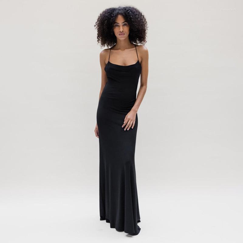 Casual Dresses Women's Dress Summer Solid Backless Slash Neck Women Sexy Party Formal Spaghetti Strap O-Neck Slim High Waist, Black
Casual Dresses Women's Dress Summer Solid Backless Slash Neck Women Sexy Party Formal Spaghetti Strap O-Neck Slim High Waist, Black