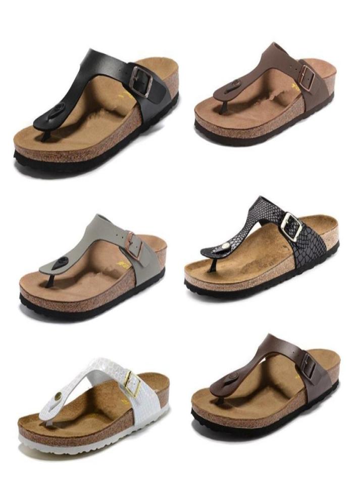 

Gizeh WholeSummer slippers for men and women 2020 new cork bottom flipflops sandals with a couple flip flope flip flops Ma4344692, Brown