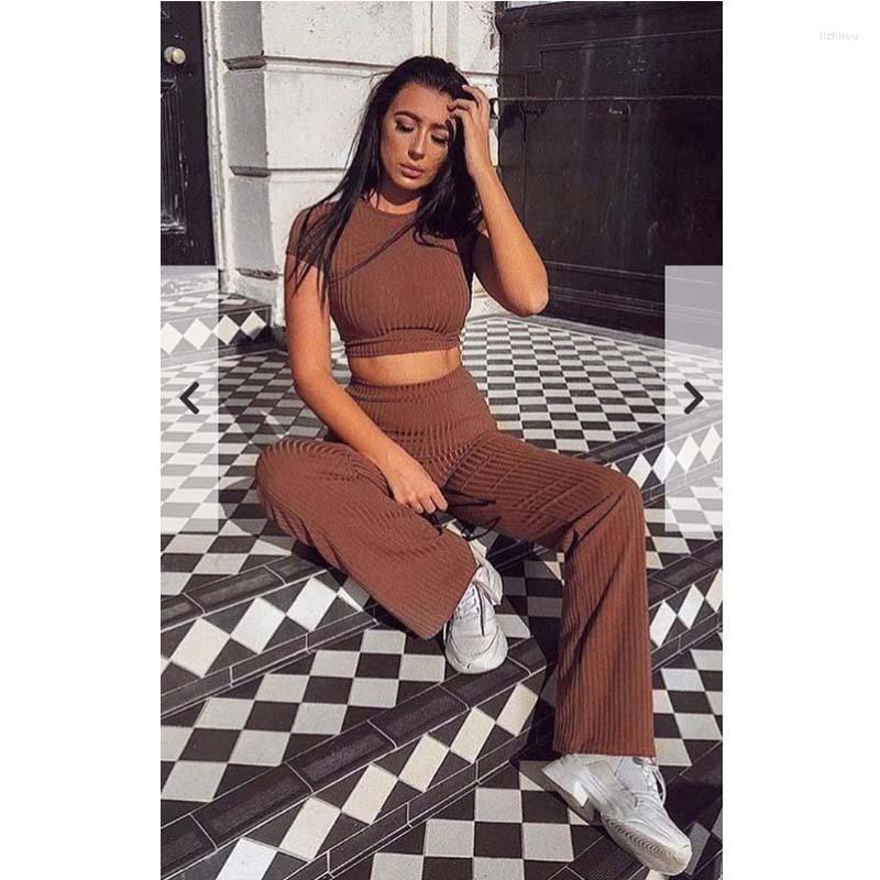 Women' Two Piece Pants Wepbel High Elastic Tshirts Tops Women 2 Sets Outfits Waist Sunken Stripe Wide Leg Short Sleeve, Yellow
Women' Two Piece Pants Wepbel High Elastic Tshirts Tops Women 2 Sets Outfits Waist Sunken Stripe Wide Leg Short Sleeve, Yellow