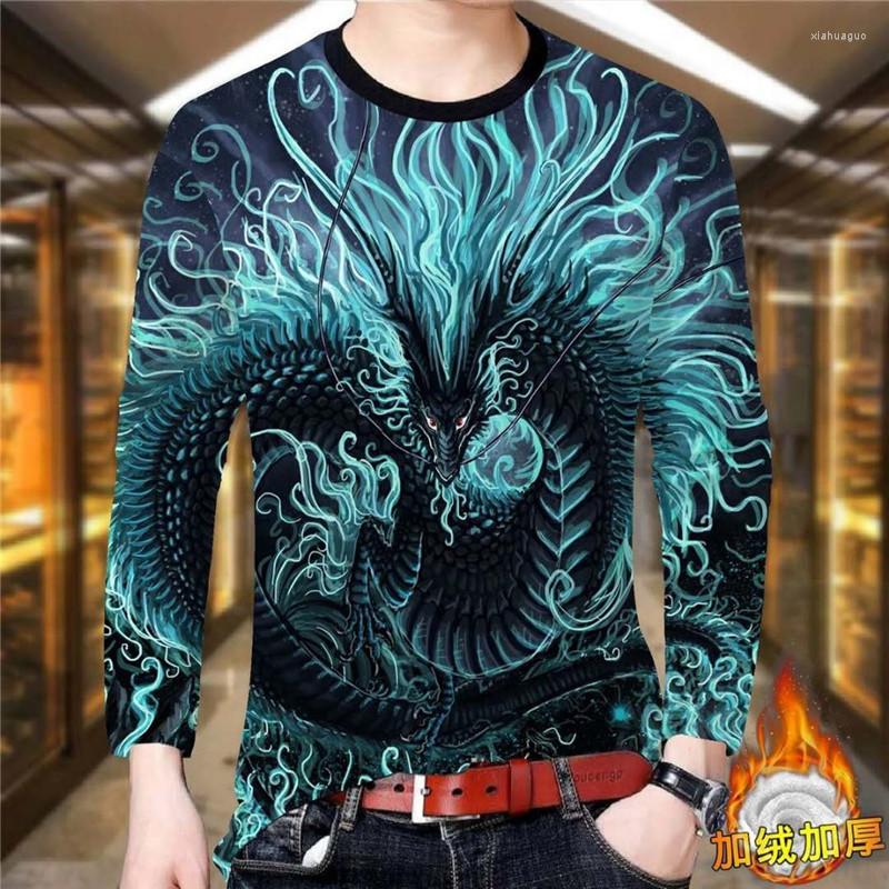Men's T Shirts Plus Velvet Thick Autumn And Winter Men's Long-Sleeved T-Shirt Trendy Casual Loose Top Fashion Comfortable Personality, Picture shown
Men's T Shirts Plus Velvet Thick Autumn And Winter Men's Long-Sleeved T-Shirt Trendy Casual Loose Top Fashion Comfortable Personality, Picture shown