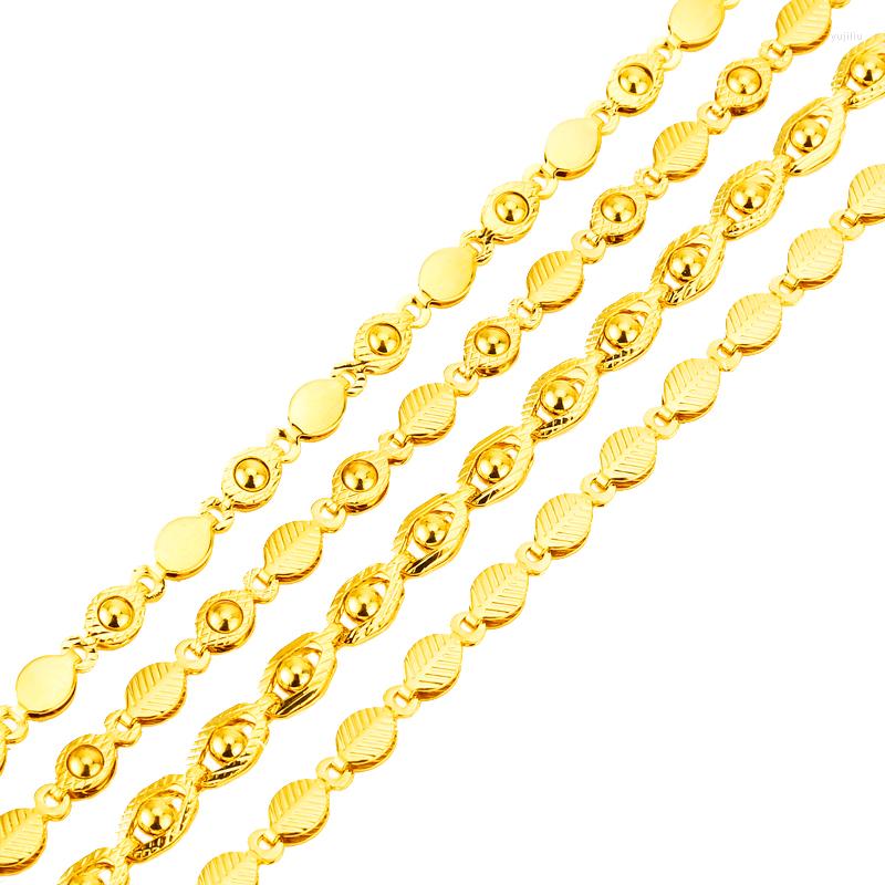 Chains JHplated 45CM Eye Curb Cuban Link Necklace Gold Color Ball Chain For Men/WOMEN Jewelry Choker/Long Chunky Gift
Chains JHplated 45CM Eye Curb Cuban Link Necklace Gold Color Ball Chain For Men/WOMEN Jewelry Choker/Long Chunky Gift