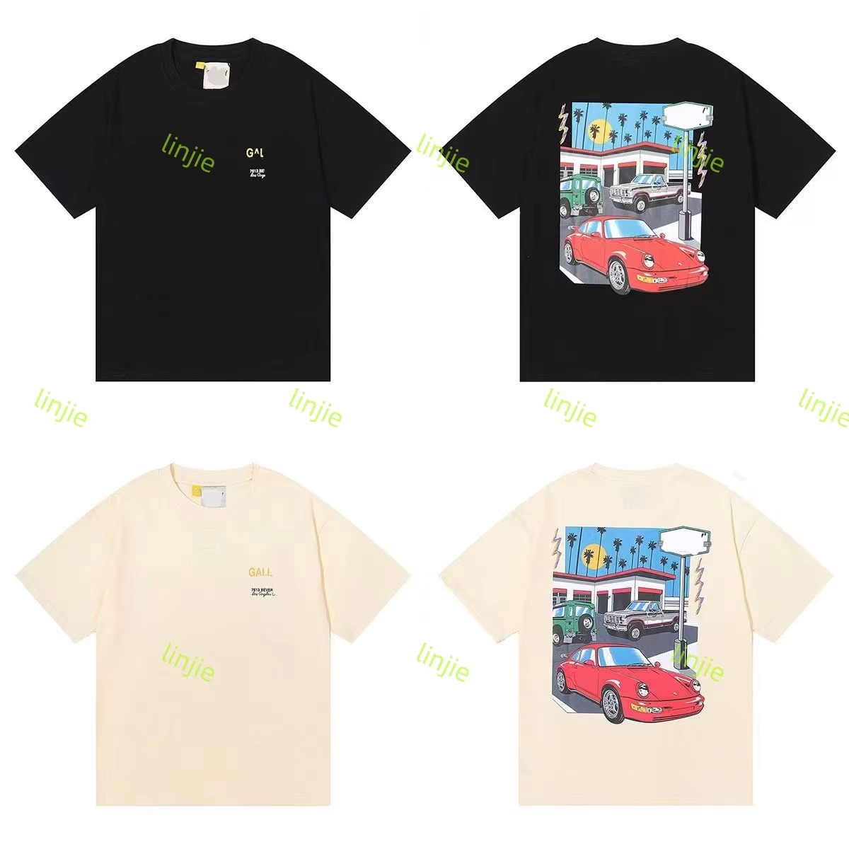 Gall Men' Women T-shirts Washable Cotton t Shirts Designer Shirt Man Street Short Sleeve Clothing -2xl, Black-car photo
Gall Men' Women T-shirts Washable Cotton t Shirts Designer Shirt Man Street Short Sleeve Clothing -2xl, Black-car photo
