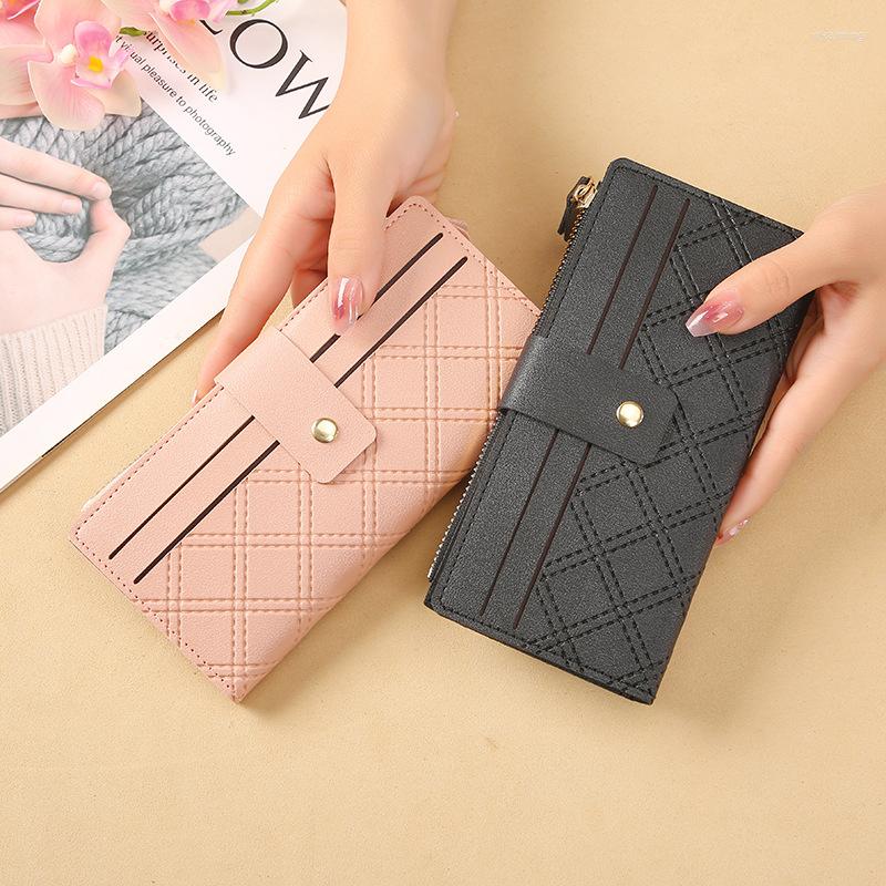 Wallets Fashion Women Long Hasp Zipper Money Clip Multi-Cards Holder Coin Purse Slim Wallet Ladies Brand Clutch Phone Bag, Brown
Wallets Fashion Women Long Hasp Zipper Money Clip Multi-Cards Holder Coin Purse Slim Wallet Ladies Brand Clutch Phone Bag, Brown