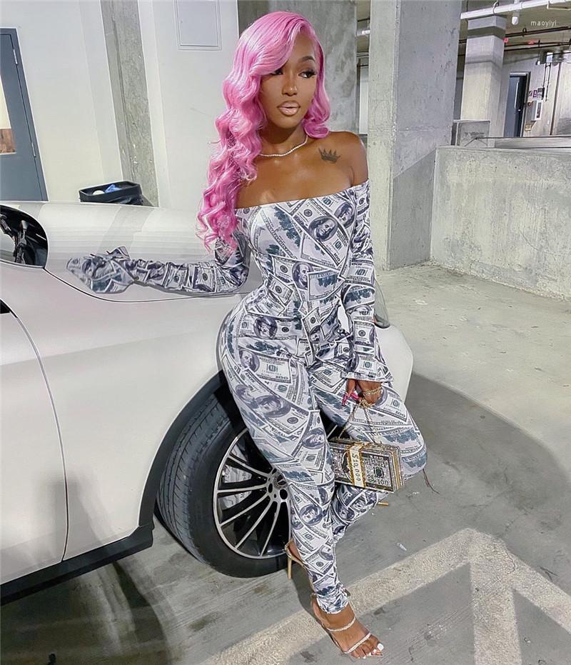 Women' Two Piece Pants Autumn Fall 2pcs Casual Women Tracksuit Print Outfits Long Flare Sleeve Off Shoulder T-shirt Tops High Waist, Picture shown
Women' Two Piece Pants Autumn Fall 2pcs Casual Women Tracksuit Print Outfits Long Flare Sleeve Off Shoulder T-shirt Tops High Waist, Picture shown