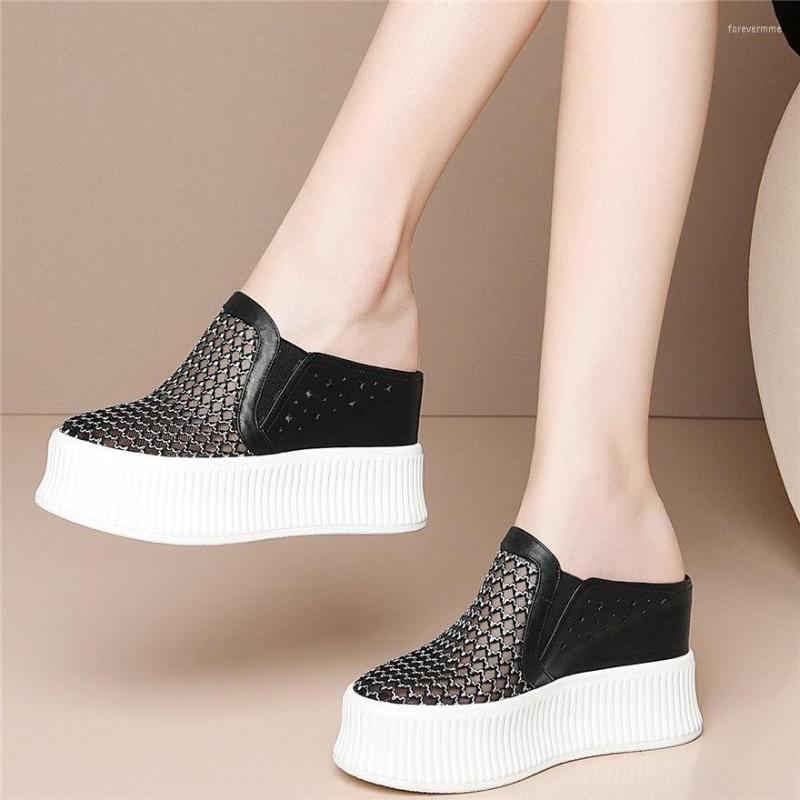 Sandals 2023 Punk Slippers Women Genuine Leather High Heel Gladiator Female Platform Wedges Pumps Shoes Breathable Mesh Sneakers, Black
Sandals 2023 Punk Slippers Women Genuine Leather High Heel Gladiator Female Platform Wedges Pumps Shoes Breathable Mesh Sneakers, Black