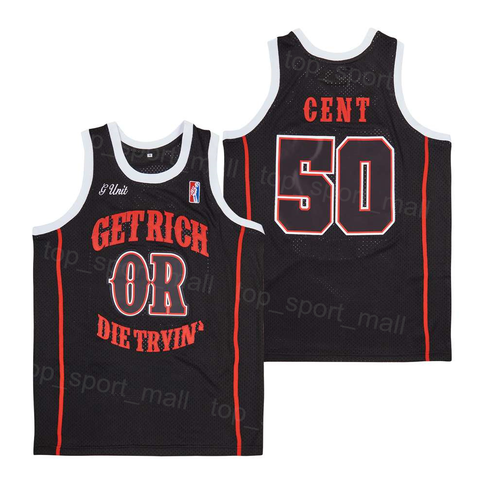 Movie Cent Basketball Jersey G Unit Get Rich or Die Tryin HipHop Breathable Team Black HipHop High School For Sport Fans Pure Cotton College Retro Shirt Summer
Movie Cent Basketball Jersey G Unit Get Rich or Die Tryin HipHop Breathable Team Black HipHop High School For Sport Fans Pure Cotton College Retro Shirt Summer