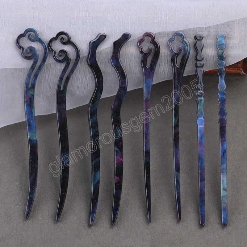 Vintage Acrylic Hair Sticks Women Retro Elegant Chinese Style Hairpins Headwear Hair Styling Tools Hanfu Clothes Accessories
Vintage Acrylic Hair Sticks Women Retro Elegant Chinese Style Hairpins Headwear Hair Styling Tools Hanfu Clothes Accessories