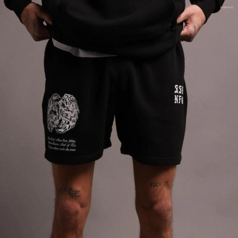 23ss Men's Shorts Mens Summer Wolves Shorts Casual Cotton Gym Sport Pants Fitness Running Sweatpants, Black
23ss Men's Shorts Mens Summer Wolves Shorts Casual Cotton Gym Sport Pants Fitness Running Sweatpants, Black