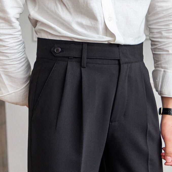 Men's Suits 2023 British Style Solid High Waist Draped Trousers Korea Men Formal Pants Slim Business Casual Fit Suit H204, Xinse
Men's Suits 2023 British Style Solid High Waist Draped Trousers Korea Men Formal Pants Slim Business Casual Fit Suit H204, Xinse