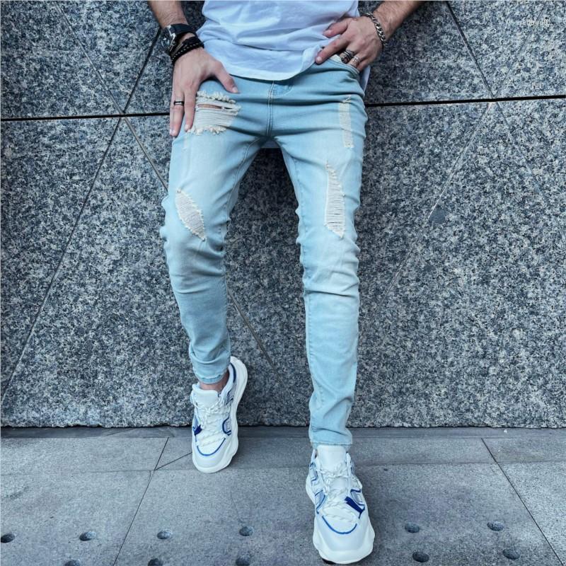 Men's Jeans Classic Men's Casual Ripped High Street Light Blue Skinny Stretch Pencil Pants Regular Fashion Denim Trousers, 317light blue
Men's Jeans Classic Men's Casual Ripped High Street Light Blue Skinny Stretch Pencil Pants Regular Fashion Denim Trousers, 317light blue