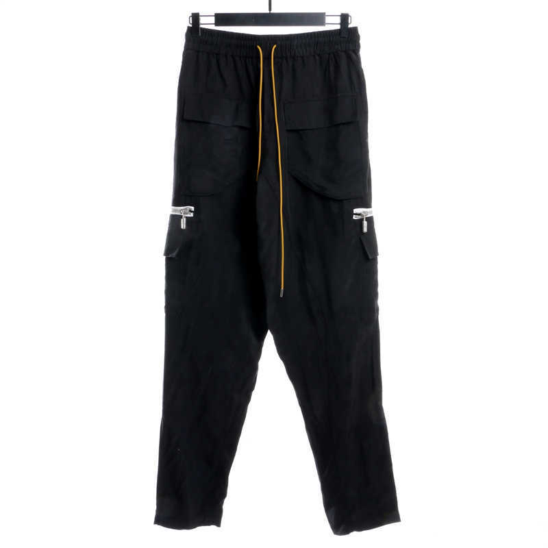 Designer Clothing Pant Rhude copper ammonia pill zipper multi pocket drawstring cargo pants high street button sports casual pants thin Streetwear Jogger Trousers, Black
Designer Clothing Pant Rhude copper ammonia pill zipper multi pocket drawstring cargo pants high street button sports casual pants thin Streetwear Jogger Trousers, Black