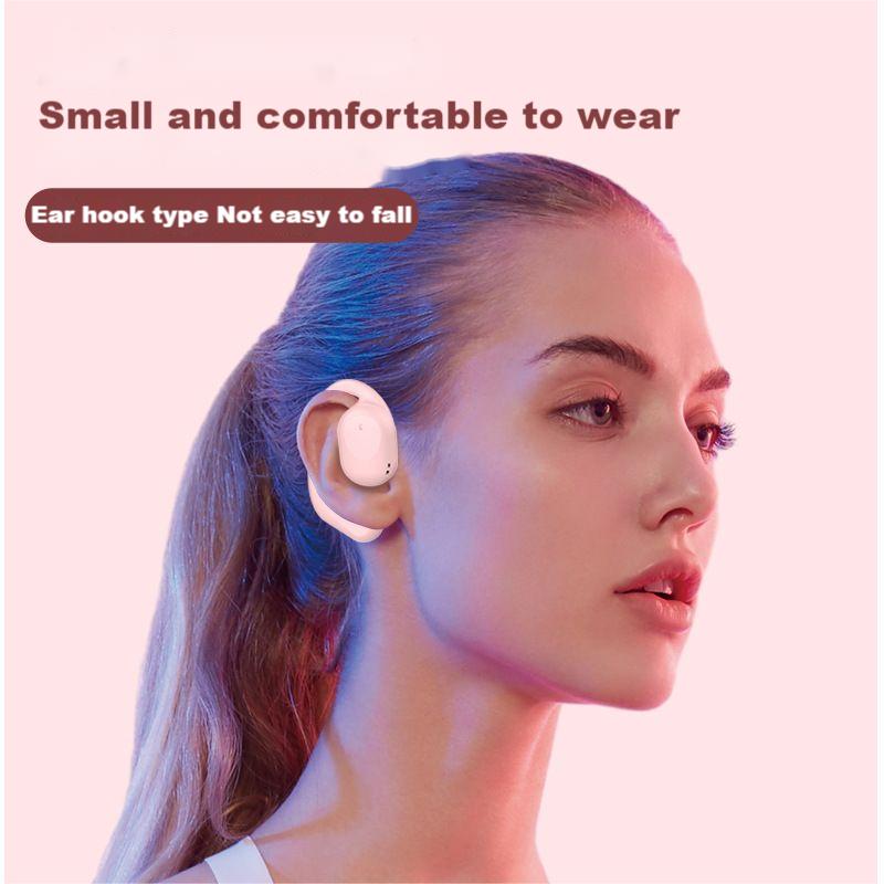 Wireless Earphone TWS Bluetooth headset Ear hook Fingerprint control R22 Built-in Microphone LED display High quality Headphone Sport Earphone Music h