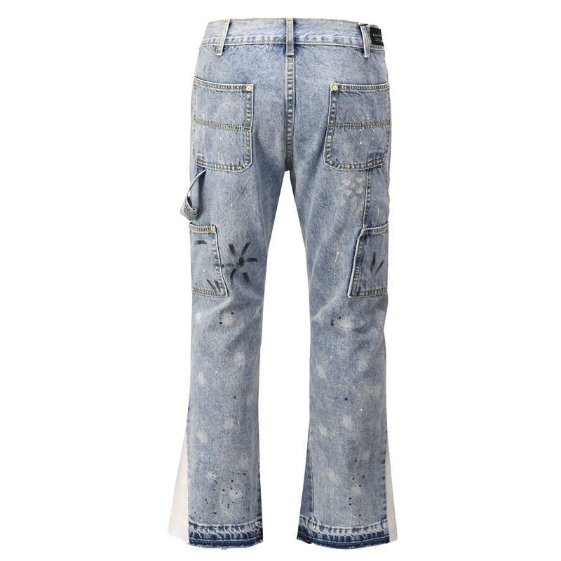 Clothing Denim Pants Street Galleryes Depts Same Model Bieber Splash Micro Men's Trend Brand Mop Contrast Stitching Jeans Biker, Blue
Clothing Denim Pants Street Galleryes Depts Same Model Bieber Splash Micro Men's Trend Brand Mop Contrast Stitching Jeans Biker, Blue